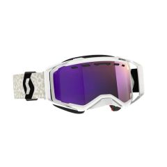 Scott Goggle Prospect Snow Cross white/black / enhancer purple chrome