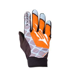 Sweep MX5 thin mx glove, black/orange