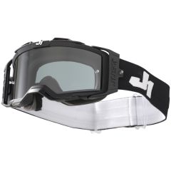Just1 Goggle Nerve Solid Black/White Smoke Lens