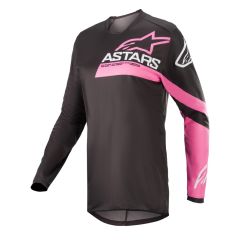 Alpinestars Jersey Fluid Woman Chaser Black/Pink