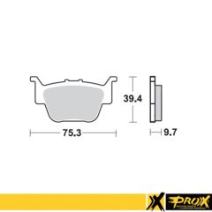 ProX Rear Brake Pad TRX450R '04-14 - 37.208502