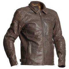 Halvarssons Leather jacket Trenton Brown