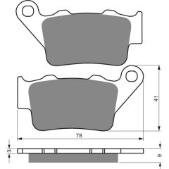 GOLDFREN Brake Pads 023 Ceramic Carbon K1 - 023 K1