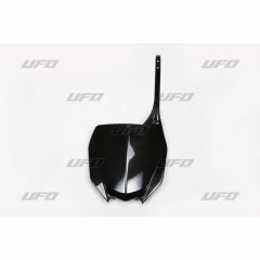 UFO Front numberplate YZF250 19- / YZ450F 18- Black 001