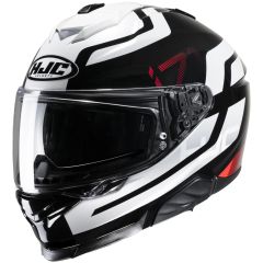HJC Helmet i71 Enta Black/White/Red MC1
