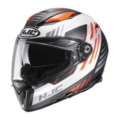 HJC Helmet F70 Carbon Kesta Black/Orange MC6HSF