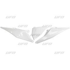 UFO Side panel + Airbox cover left KTM125-525 SX/SXF 19- EXC/EXC-F 20- White 047