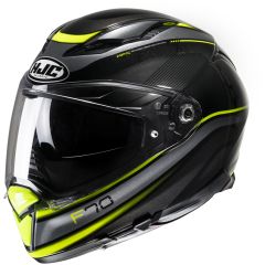 HJC Helmet F70 Diwen Black/Fluo Yellow MC3H