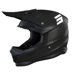 Shot Helmet Furious Solid Black Matt 2.0