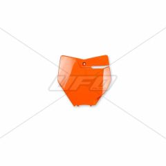 UFO Front number plate KTM125-525 SX/SXF 16-18 Orange 127 no SX250 2016