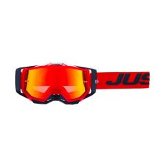 Just1 Goggle Iris 2.0 Logo Red - Black Mirror Red Lens