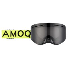AMOQ Vision Vent+ Magnetic Goggles HiVis/Black - Smoke