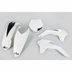 UFO Plastic kit 5-parts White 047 KTM SX85 13-17