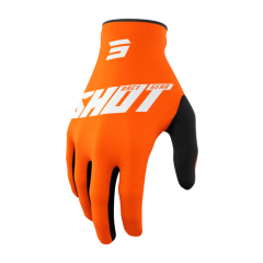 Shot Gloves Burst Orange
