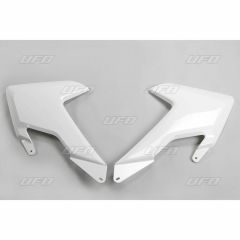 UFO Radiator Covers HVA TC/FC 125-450 16-18 (no TC250 16)FE/TE 17- White 041