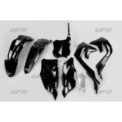 UFO Plastic kit 5-parts Black 001 KX250F 2021- ,KXF450 2019-