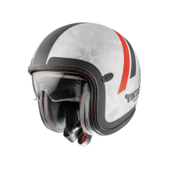 Premier Helmets Vintage Platinum ED. DR D0 92 Red Sewing