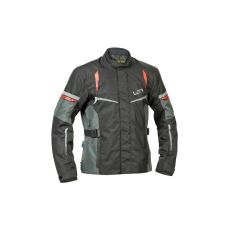 Lindstrands textile jacket Backafall Black/grey