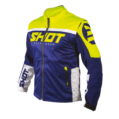 Shot Jacket Softshell Lite 2.0 Navy Neon Yellow