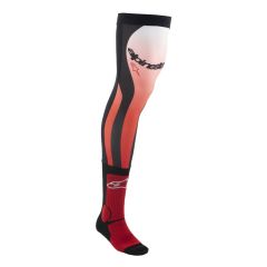 Alpinestars Knee Brace Socks Red/White