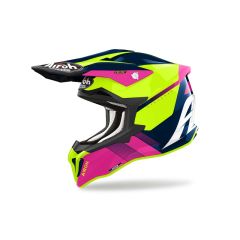 Airoh Helmet Strycker Blazer Blue/Pink