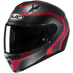 HJC Helmet C10 Elie Black/Red MC1SF