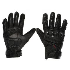 Sweep Undertaker 3 short leather glove, black