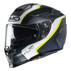 HJC Helmet RPHA 70 Kroon Flatblue/White/yellow MC4HSF