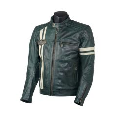 Grand Canyon Bikewear Leather Jacket Kirk Green