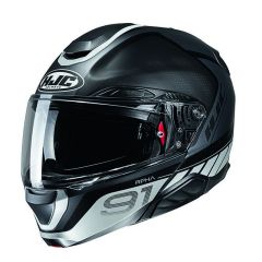 HJC Helmet RPHA 91 Rafino Black/Gray MC5SF