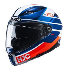 HJC Helmet F70 Tino Blue/Red/White MC21