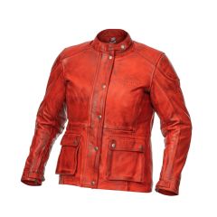 Grand Canyon Bikewear Leather Lady Jacket Verona Red