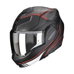 Scorpion Helmet EXO-TECH Evo Animo matt black/red