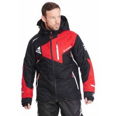 Sweep Pulse snowmobile jacket, black/red/white