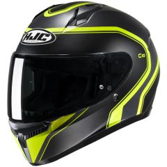 HJC Helmet C10 Elie Black/Fluo Yellow MC3HSF