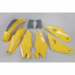 UFO Plastic kit 4-parts Yellow/black HVA 2-T CR 2005