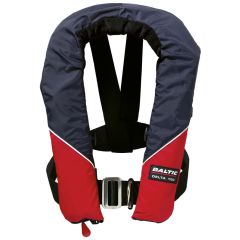 Baltic Delta harness auto inflatable lifejacket navy/red 40-150kg