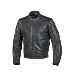 Grand Canyon Bikewear Leather Jacket Laxey Big Size Black