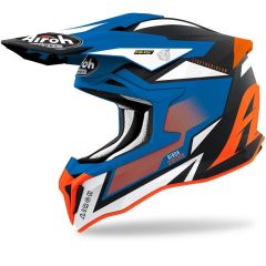 Airoh Helmet Strycker Axe orange/blue matt