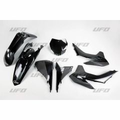 UFO Plastic kit 5-parts Black KTM SX/SXF125-525 13-14