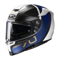 HJC Helmet RPHA 70 Paika Black/White/Blue MC2SF