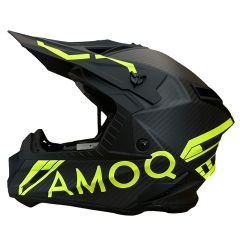 AMOQ Helmet Friction MIPS Carbon Black/HiVis