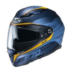 HJC Helmet F70 Feron Black Blue MC2SF