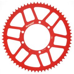 Supersprox Rear Sprocket, Red, 65 hammasta (420), Ø100mm, Fantic 50cc (27-1097-65-2)