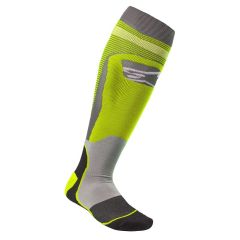Alpinestars Socks MX Plus-1 Fluo Yellow/Gray