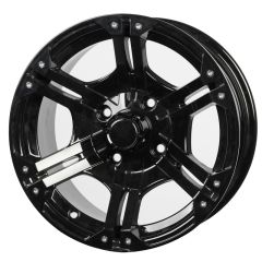 BSK Wheel 15x7 4/110 4+3 Black