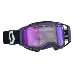 Scott Goggle Prospect Snow Cross LS dark purple/mint green / light sensitive blu