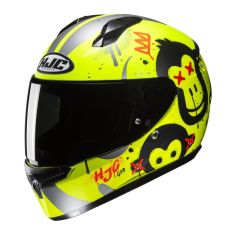 HJC Helmet C10 Geti MC3HSF Fluo Yellow