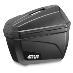 Givi E22 Pair of CRUISER panniers, ltr. 22 (available only as panniers, black on - E22N