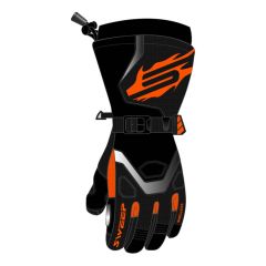 Sweep Recon Snowmobile gloves, black/orange